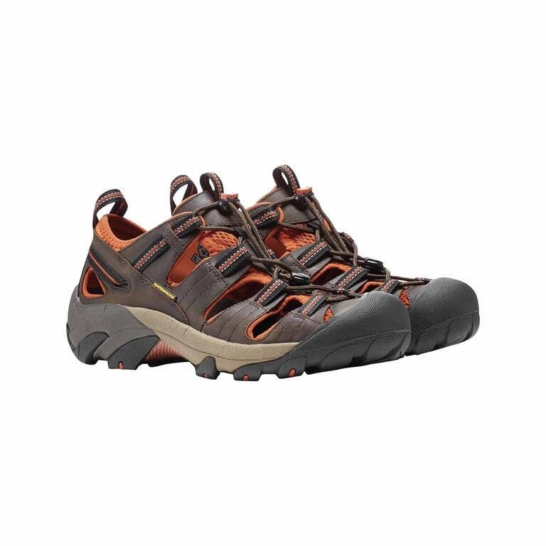 KEEN Buty trekkingowe męskie Arroyo II black olive/bombay brown-40
