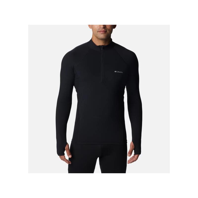 Koszulka z długim rękawem Męska Columbia Midweight Stretch Czarny