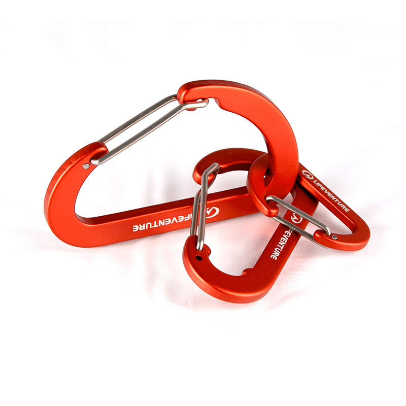 Lifeventure Zestaw karabińczyków Karabiners (3 Pack) 68110