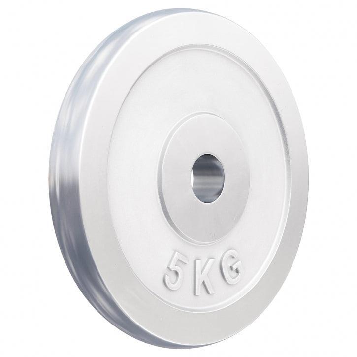 Gorilla Sports Zestaw obciążeń chromowanych 30kg - 6 x 5kg (100737-00004-0113)