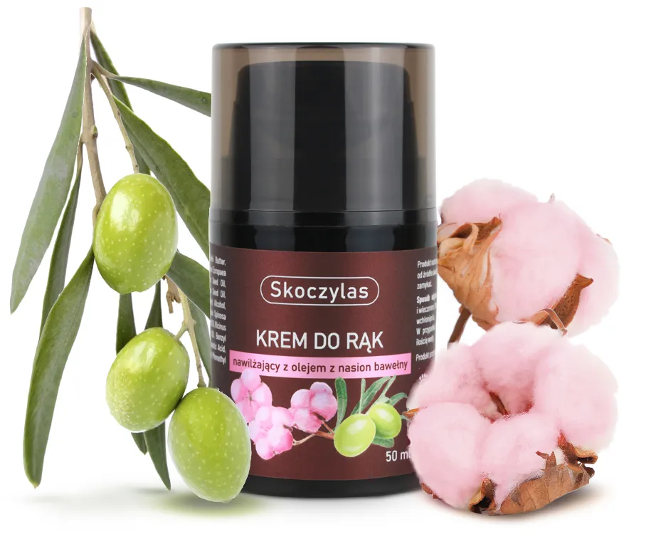 KREM do rąk nawilżający z olejem z nasion bawełny - 50 ml