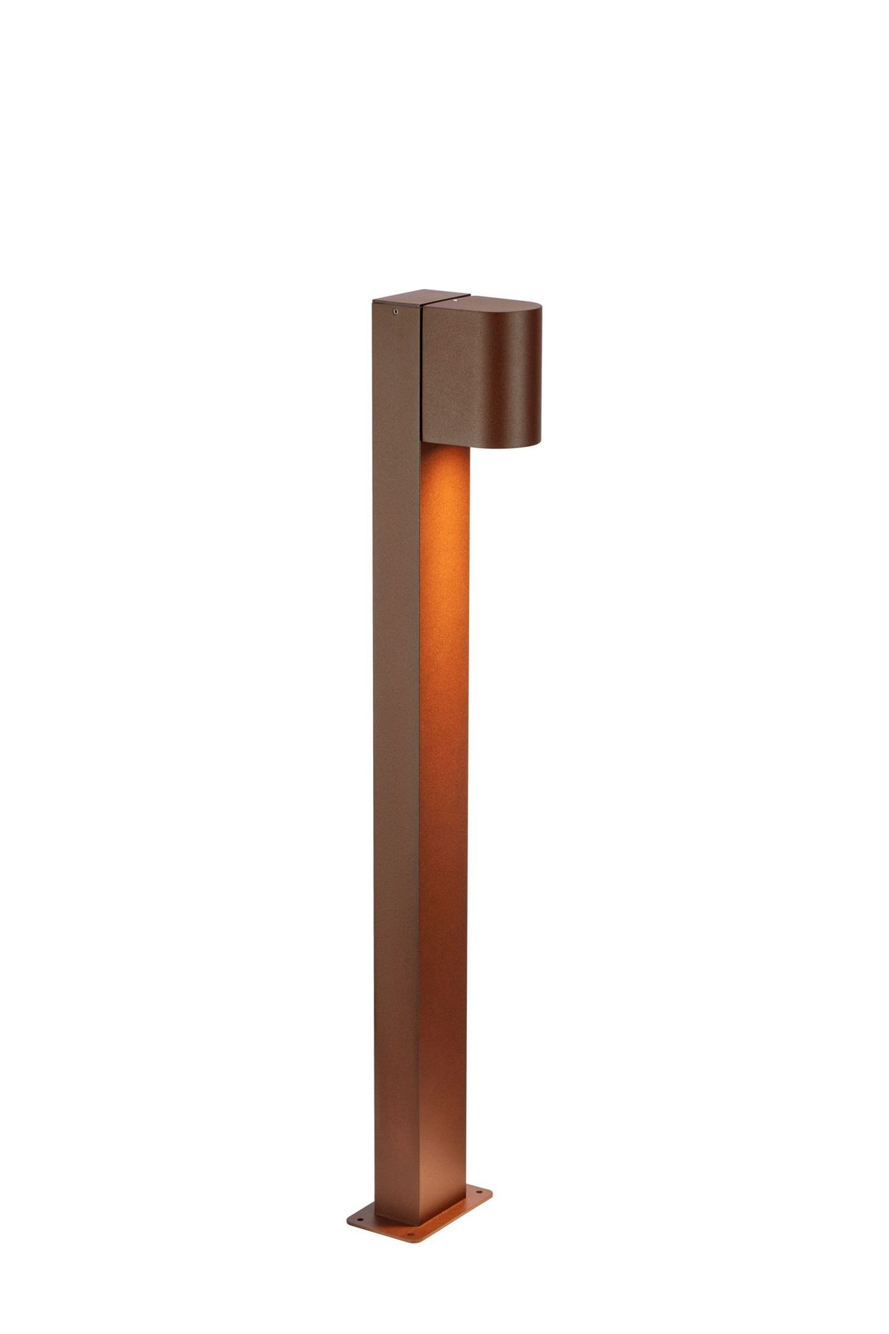 MARKSLOJD Lampa ogrodowa stojąca metalowa brązowa 1-punktowa 109114 z serii ALOR