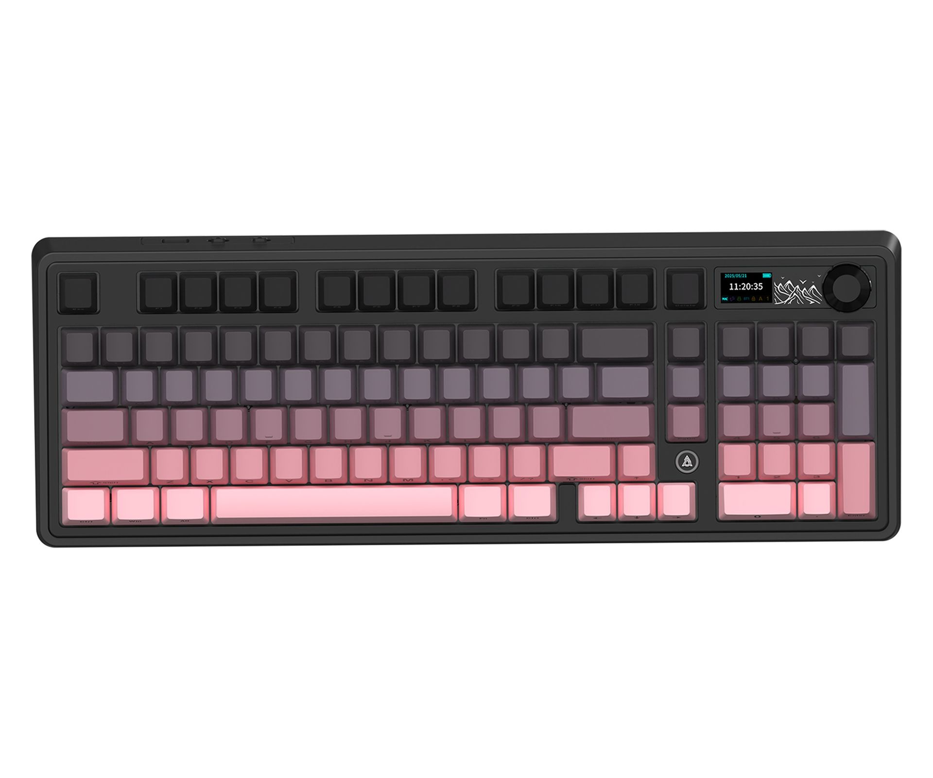 Ajazz AK980 V2 Gift Switch V2 Gradient Pink z ekranem AK980-V2-G-GP