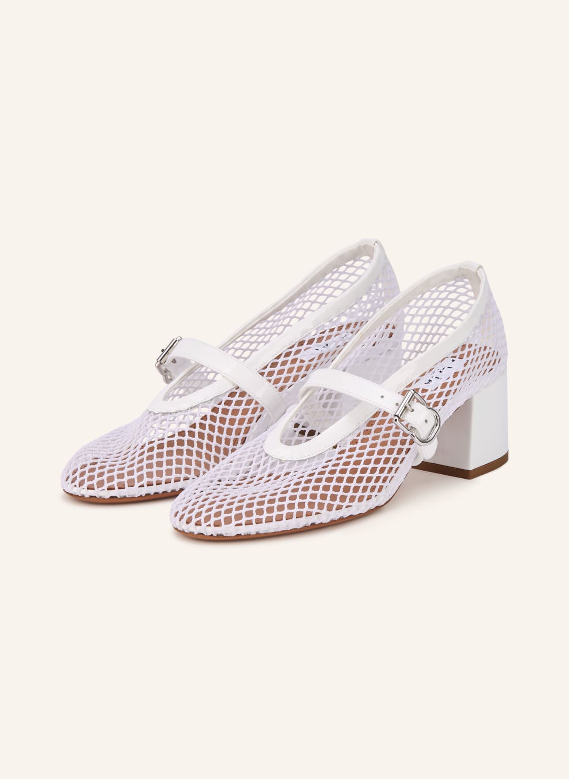 Alaïa Czółenka W Stylu Mary Jane weiss