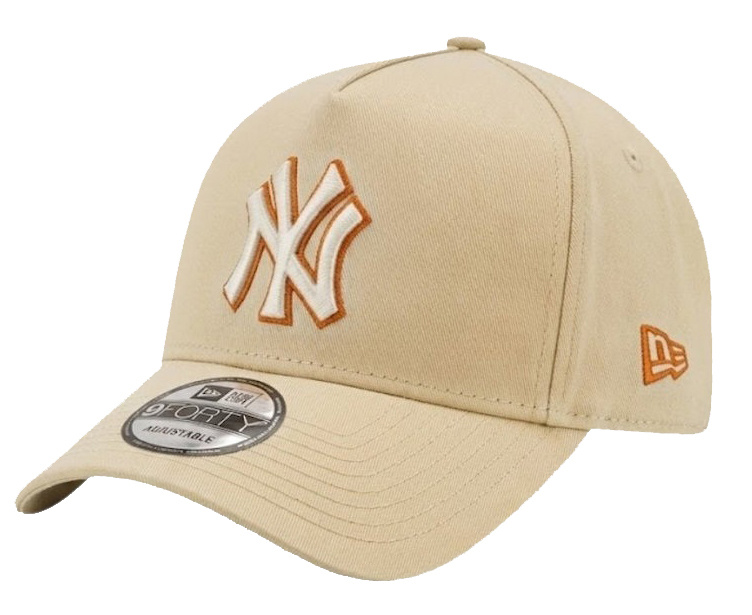 Czapka z daszkiem NEW ERA NYY League Essential 9FORTY beżowa