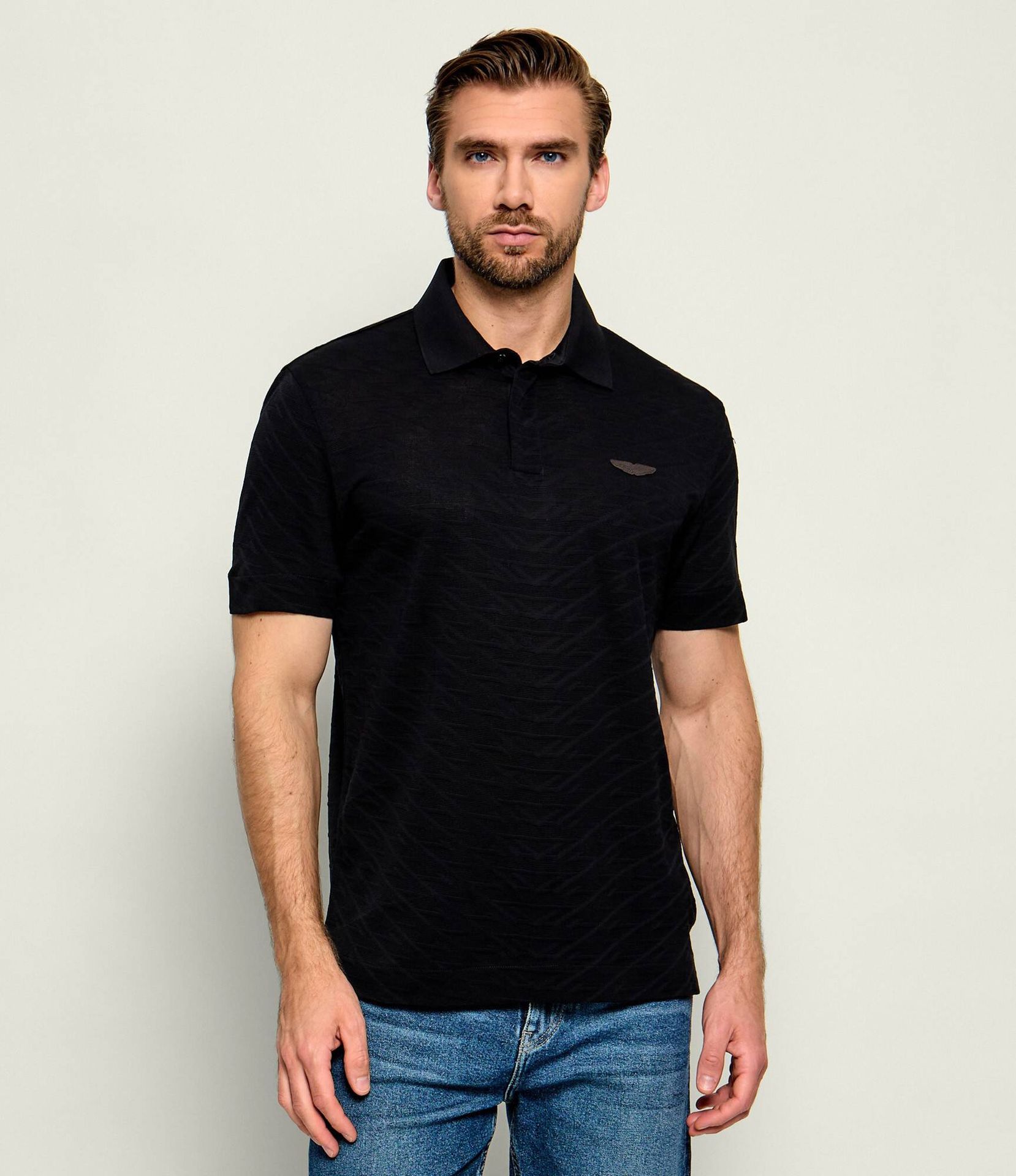 BOSS BLACK Polo C-Prout 180_AM Boss x Aston Martin Regular Fit