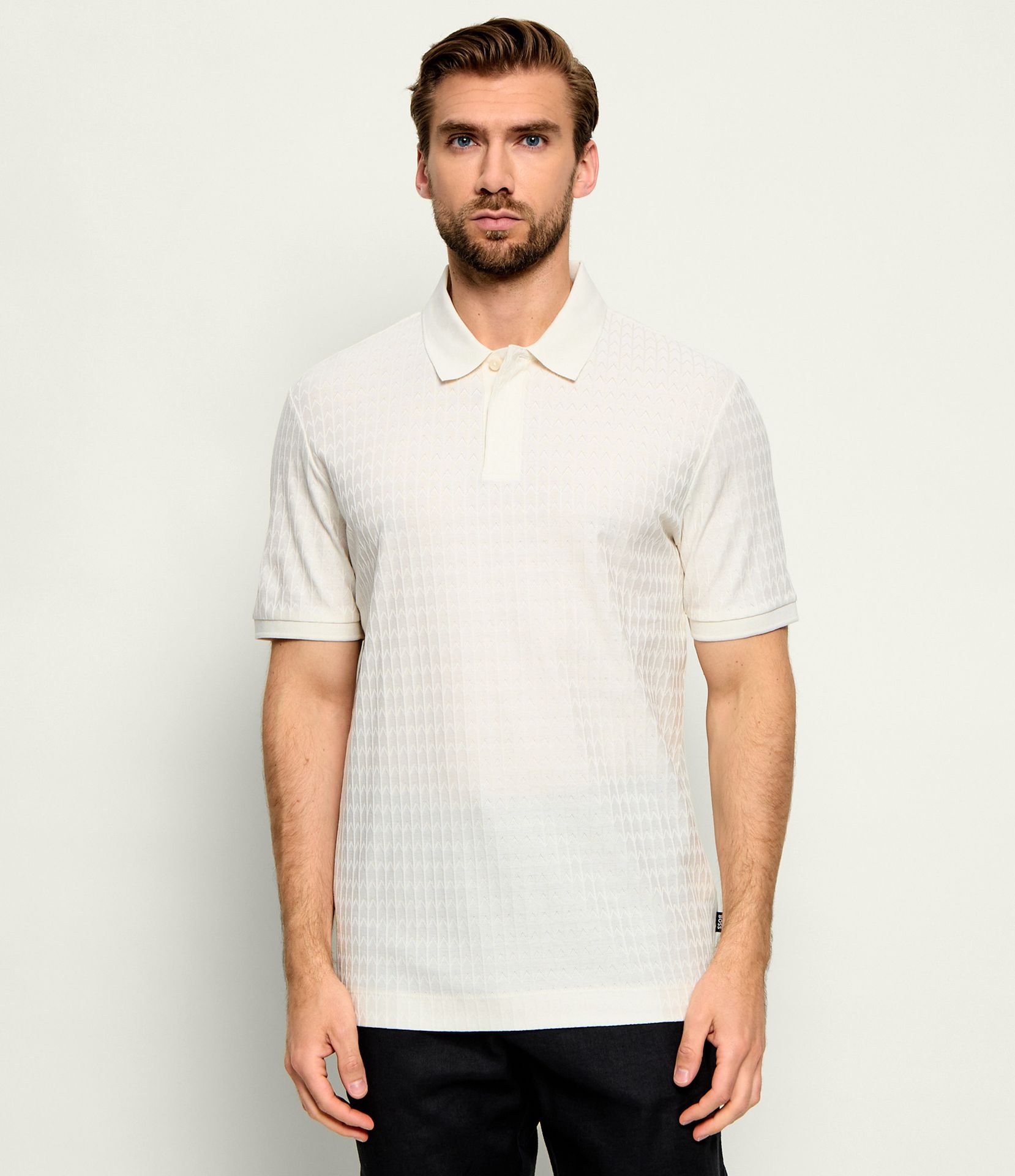 BOSS BLACK Polo H-Parlay 321 Regular Fit mercerised
