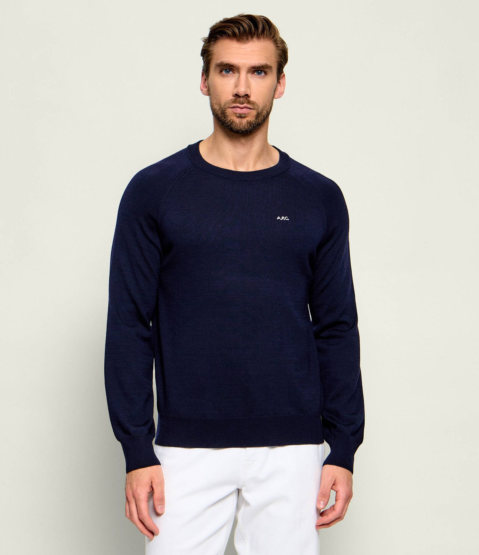 A.P.C. Wełniany sweter Regular Fit