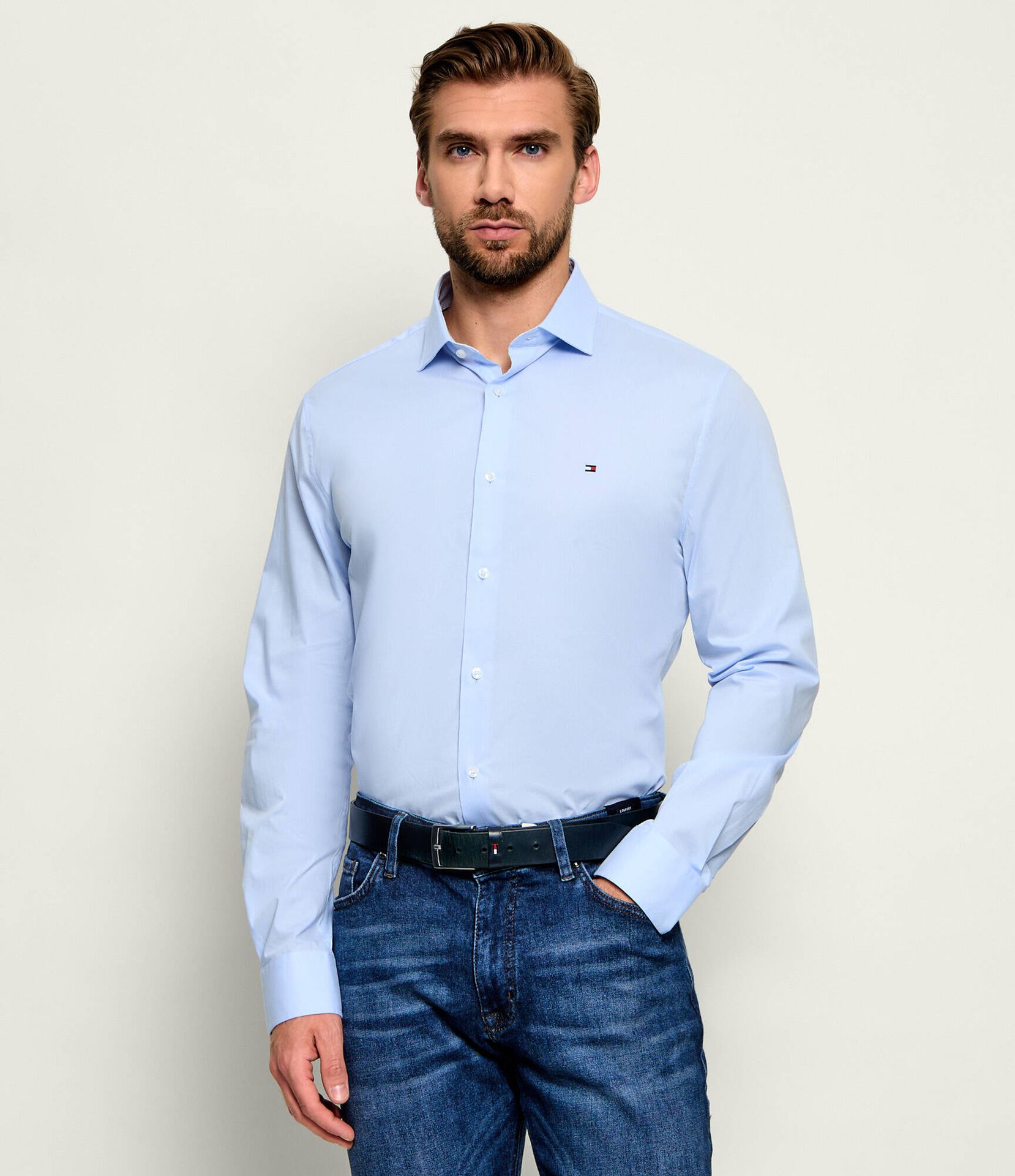 Tommy Hilfiger Koszula Slim Fit stretch