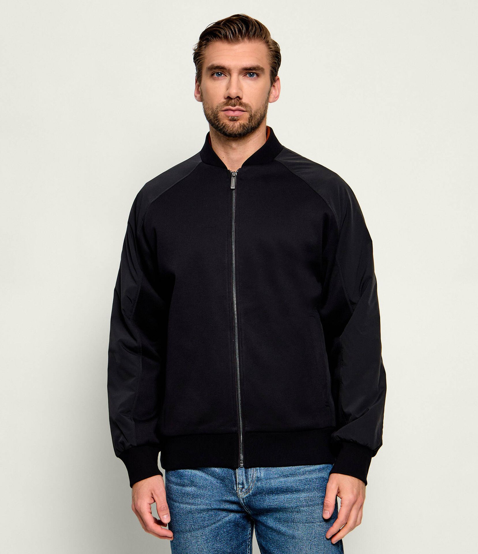 BOSS BLACK Kurtka bomber C-Skiles 180_AM Boss x Aston Martin Regular Fit