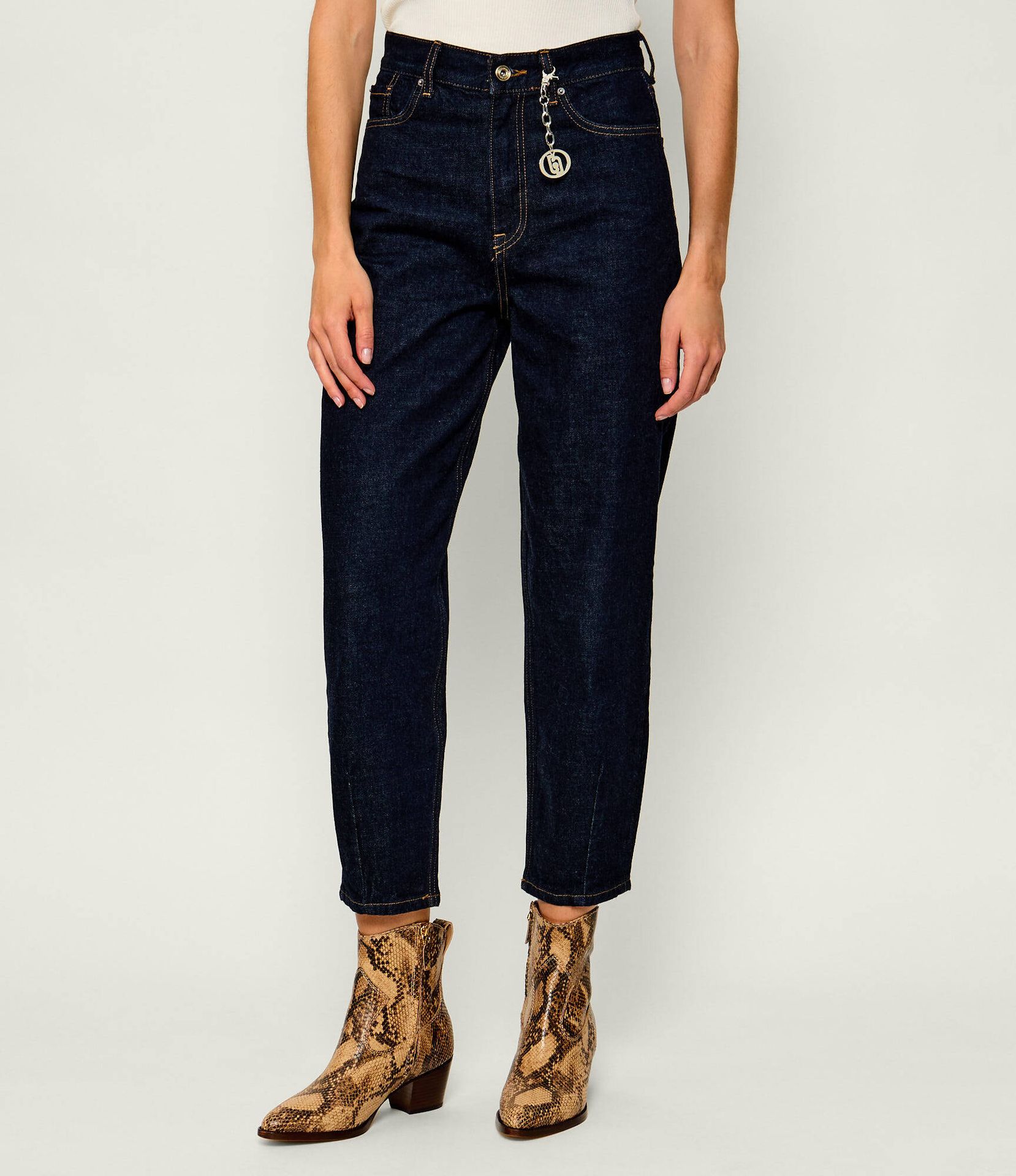 Liu Jo Jeansy New carrot Mom Fit high waist
