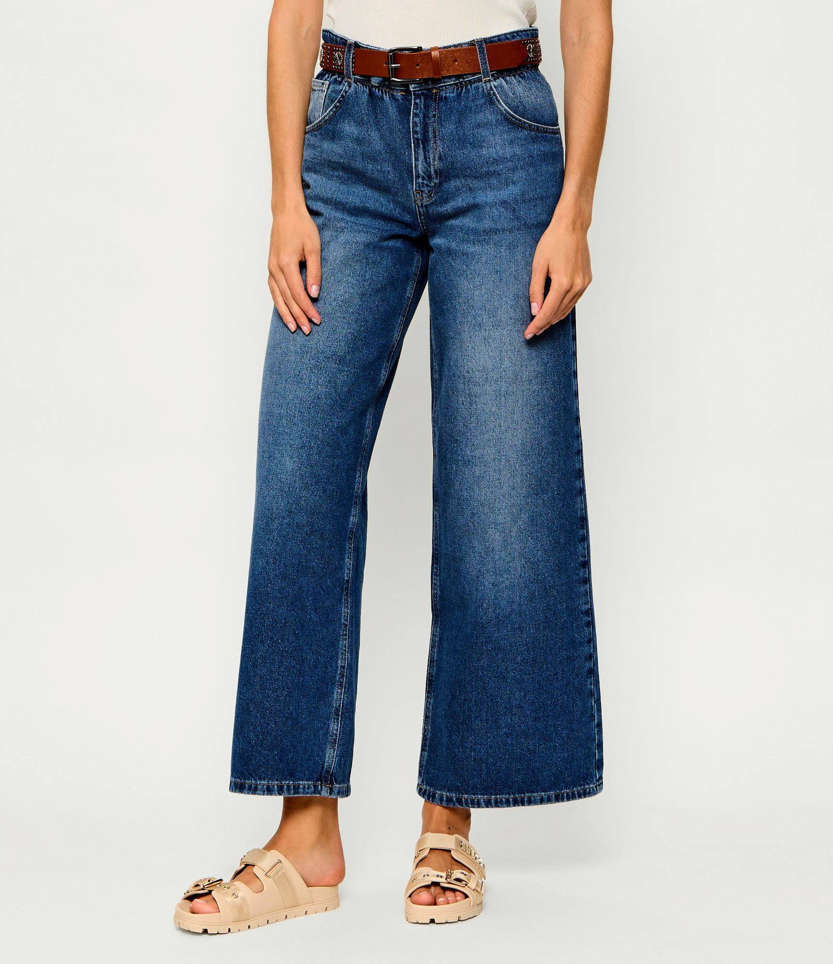 Liu Jo Jeansy + pasek Candy Relaxed fit