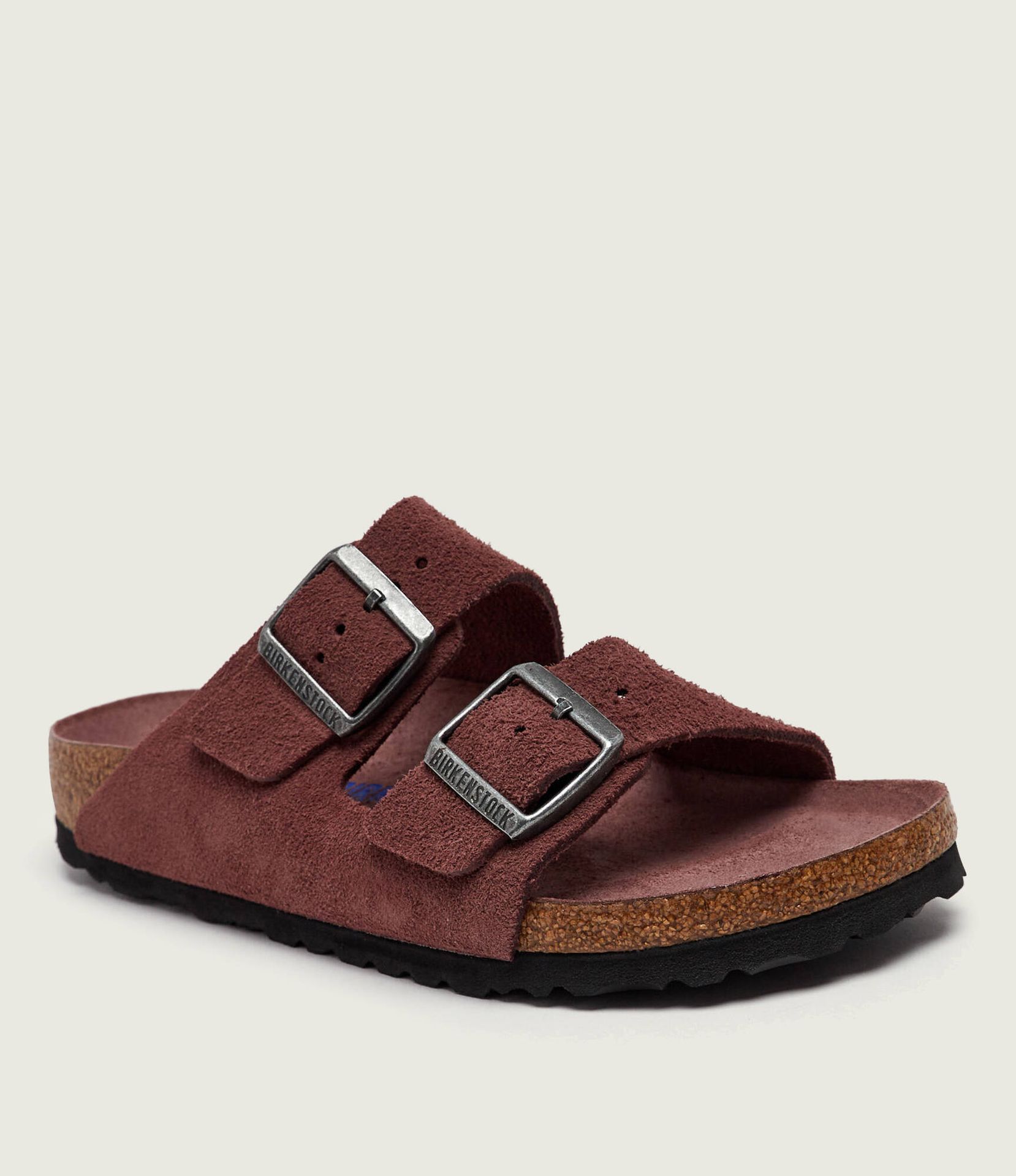 Birkenstock Klapki Arizona zamsz narrow fit