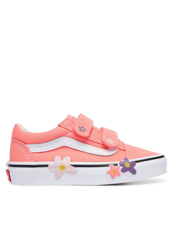 Vans Tenisówki Old Skool V Flower VN000Z6HGSB1 Różowy