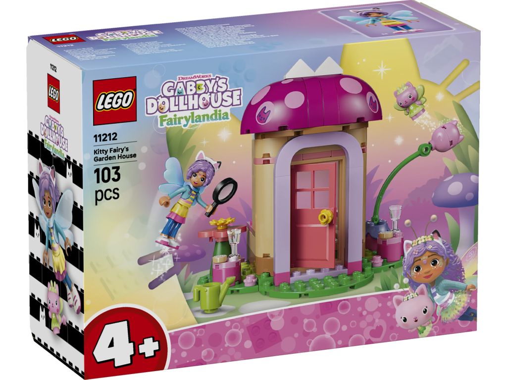 LEGO Gabby's Dollhouse Domek w Ogrodzie Wróżki 11212