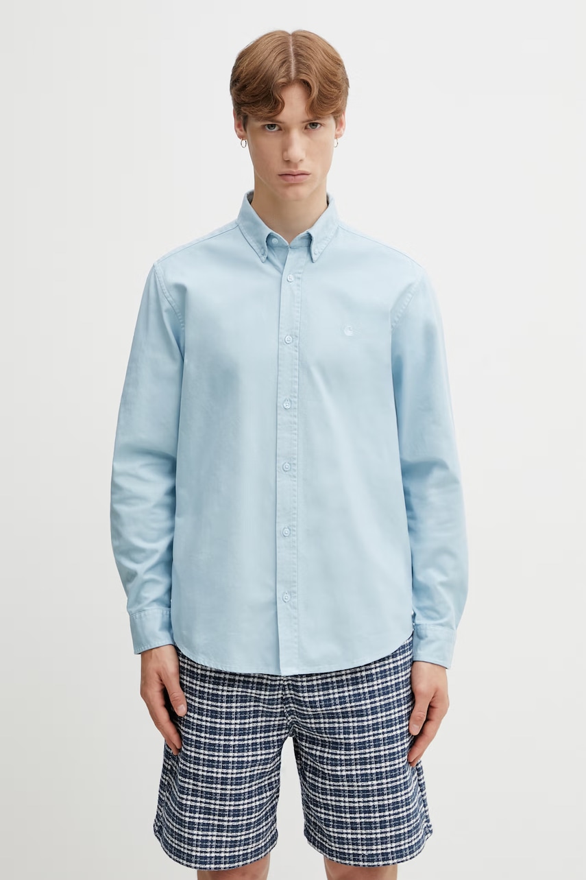 Carhartt WIP L/S Bolton Shirt koszula bawełniana męska