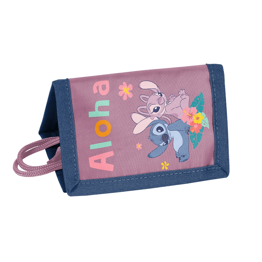 Portfel ze sznurkiem - Stitch & Angel Aloha
