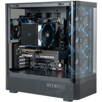 Komputer MAD DOG QUANTUM-A01DR32 R5-9500F 32GB RAM 1TB SSD GeForce RTX5070 DLSS 4 Wi-Fi
