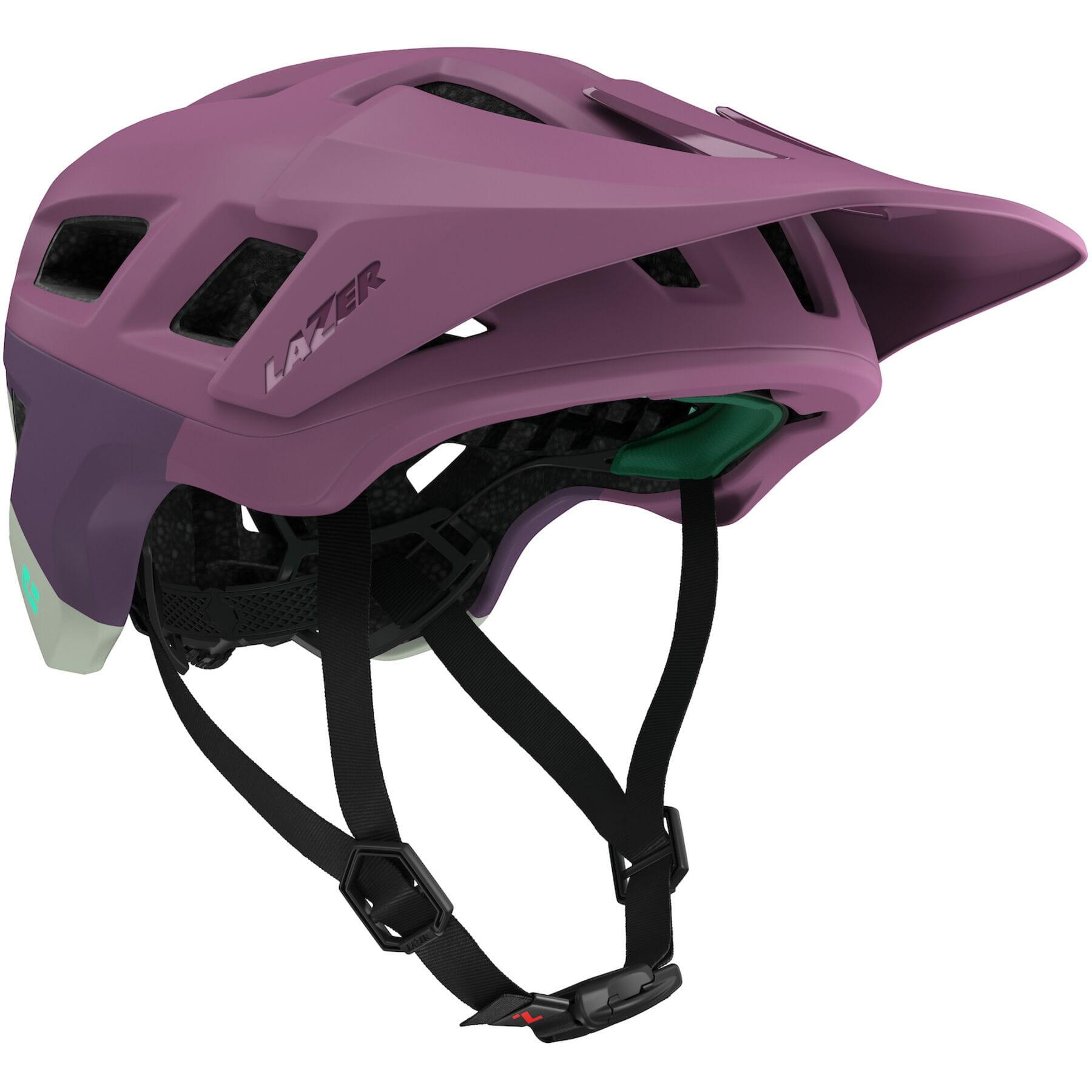 LAZER Coyote KinetiCore Fioletowy mat MTB ( S)