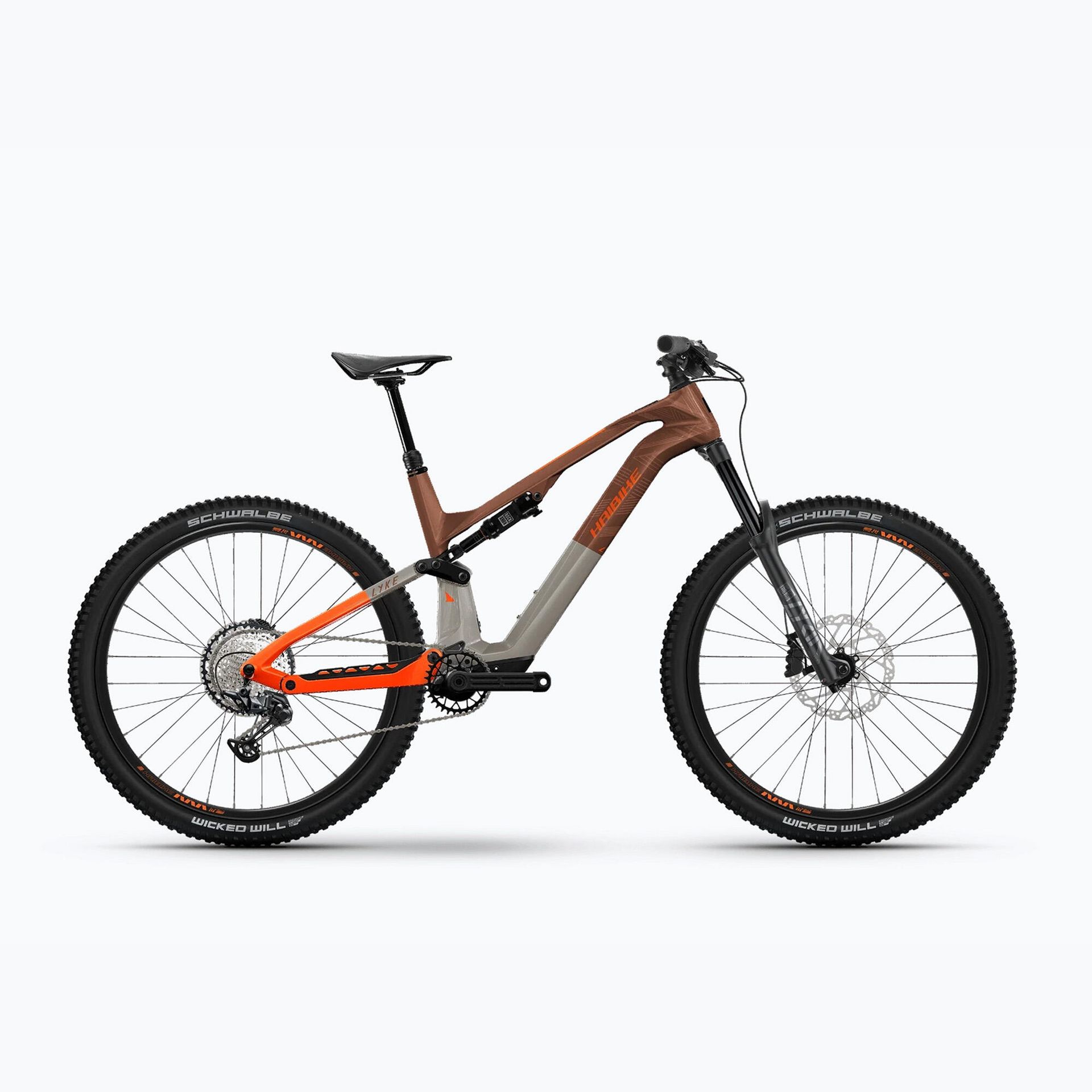 Haibike LYKE CF 10 2024 leather/orange - gloss 29 cali