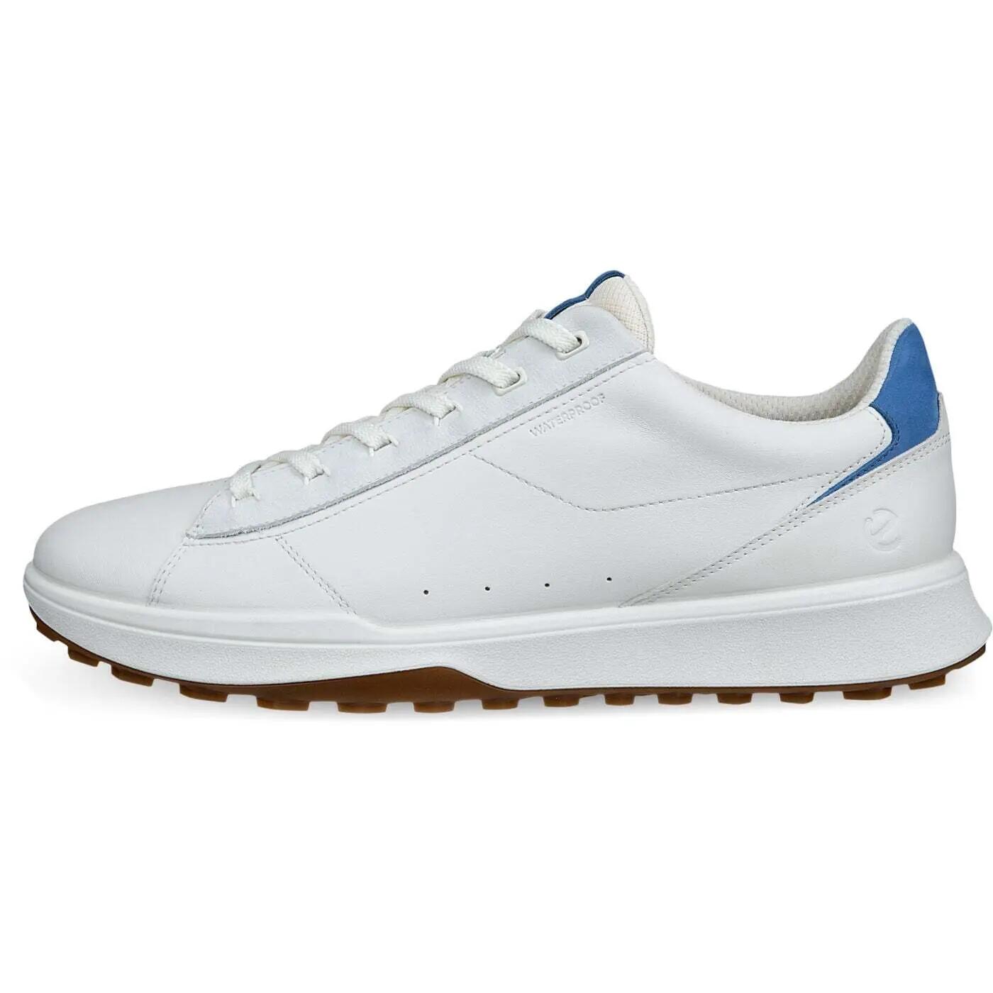 Męskie buty do golfa ecco Street Vibe White/Federal Blue EUR 43