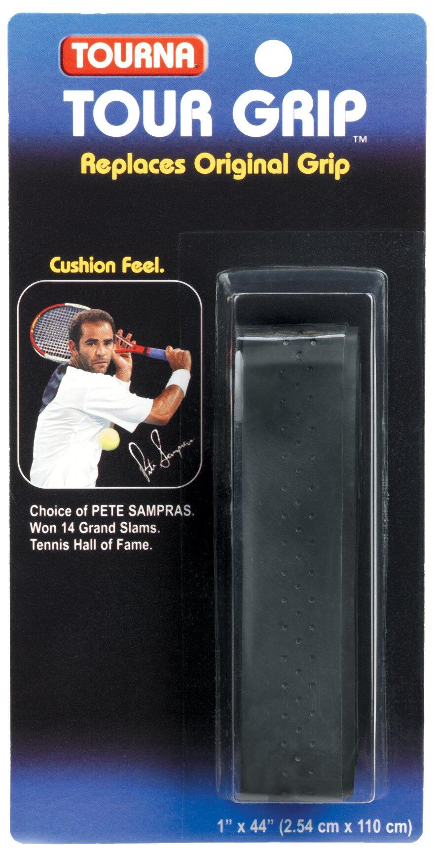 Tourna Grip Unique  Cushion RE-Grip, szary CTGS-BK
