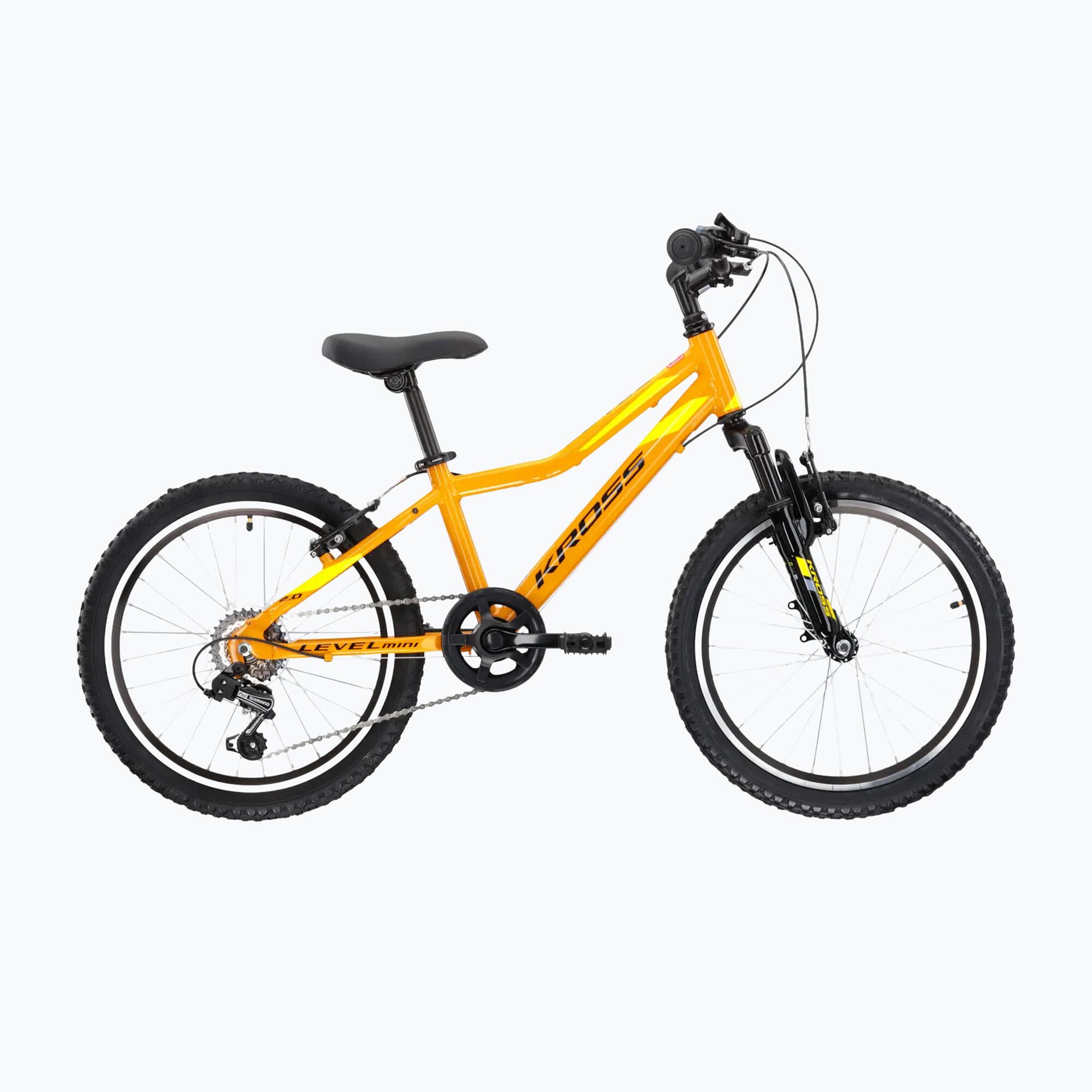 Kross Level Mini 2.0 20 cali Żółty