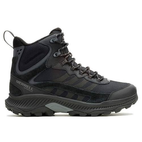 Męskie buty turystyczne Merrell Speed Strike 2 Thermo Mid Wp Rozmiar butów (UE): 44 / Kolor: czarny