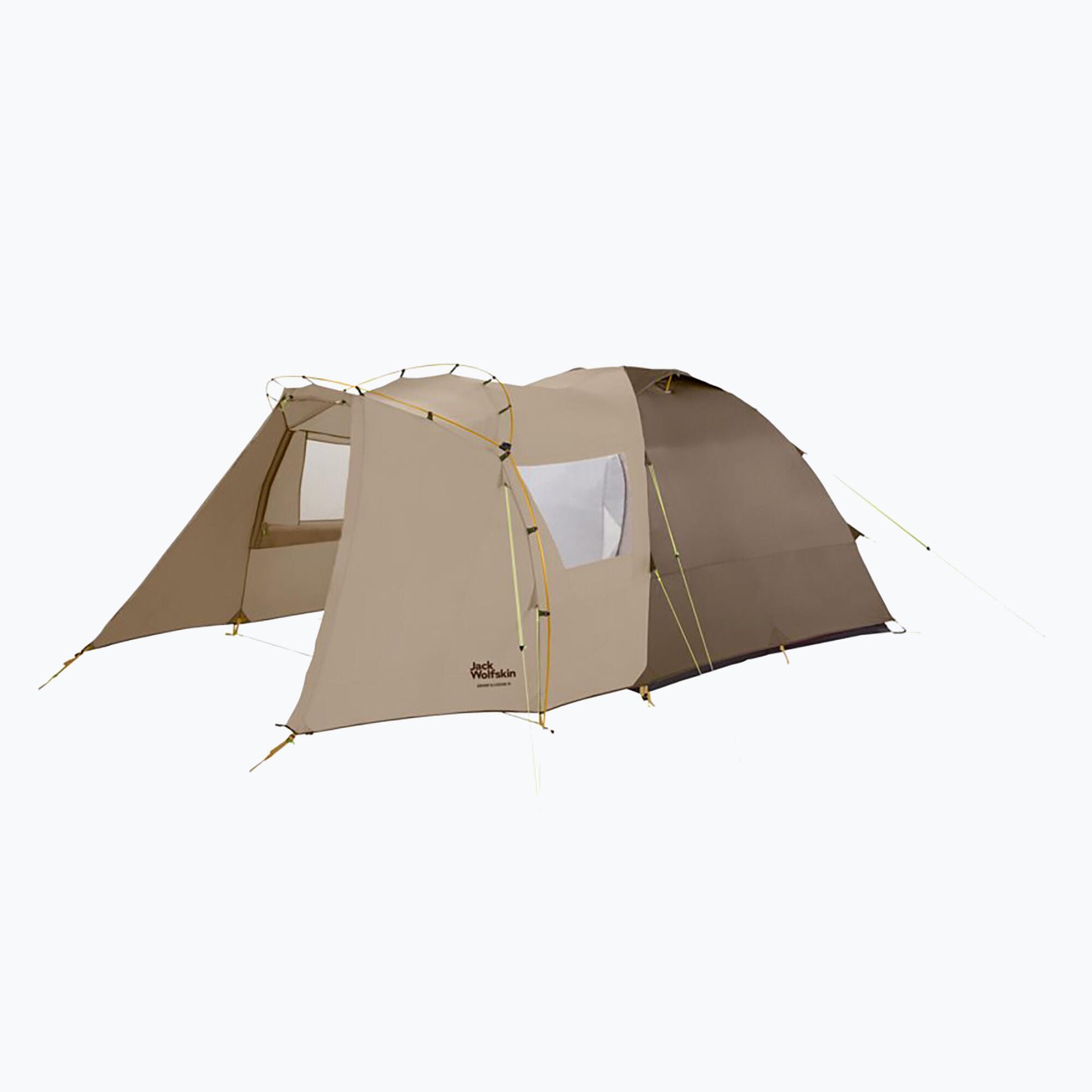 Namiot turystyczny czteroosobowy Jack Wolfskin GRAND ILLUSION IV white pepper - ONE SIZE