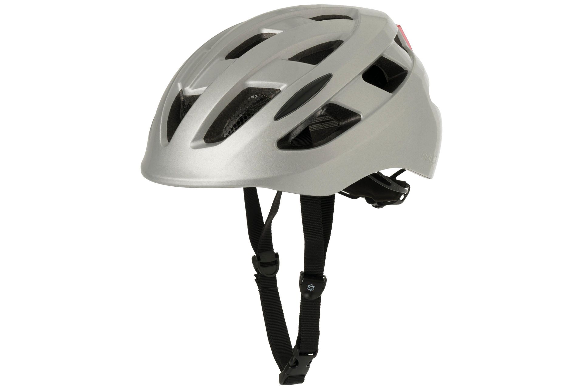 Kask rowerowy miejski z lampką LED szary Civick