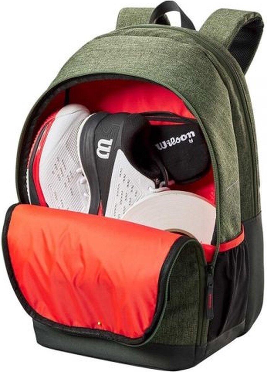 Plecak tenisowy Wilson Team Backpack heather green