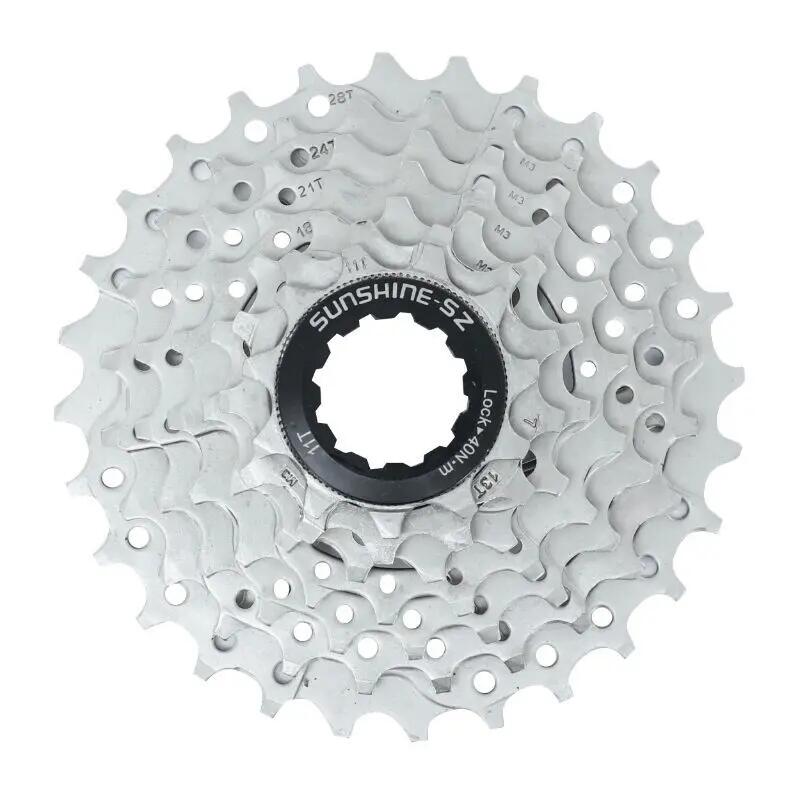 Kaseta VTT P2R Shine Shimano-Sram 7 biegów 11-28 T