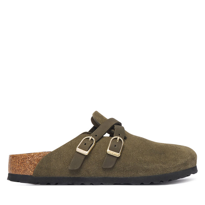 Klapki Birkenstock Blair D-Buckle 1033158 Zielony ciemny