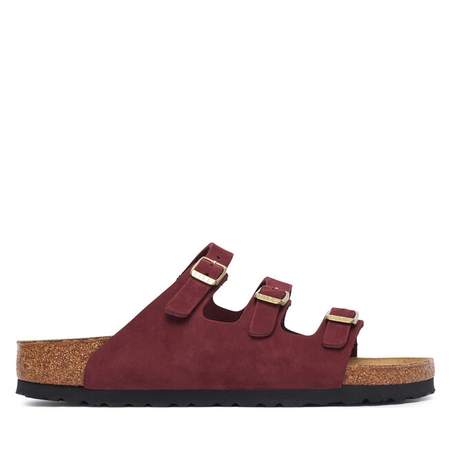 Klapki Birkenstock Florida 1033172 Bordowy