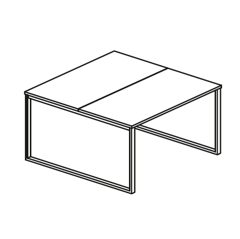 POLMARCO Biurko DuoO BENCH
