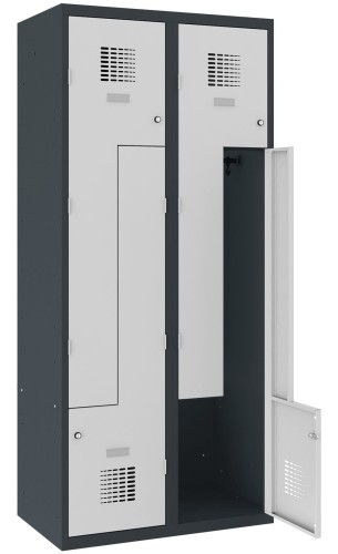 Malow Szafa ubraniowa SUL 42W 4 skrytki typu L- 80cm