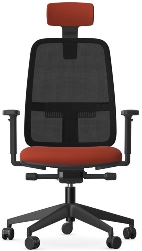Intar Seating Fotel biurowy TIME Mesh Black