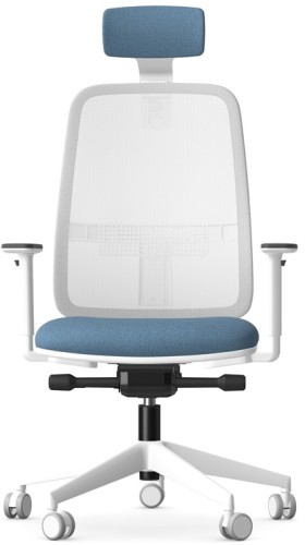 Intar Seating Fotel biurowy TIME Mesh White