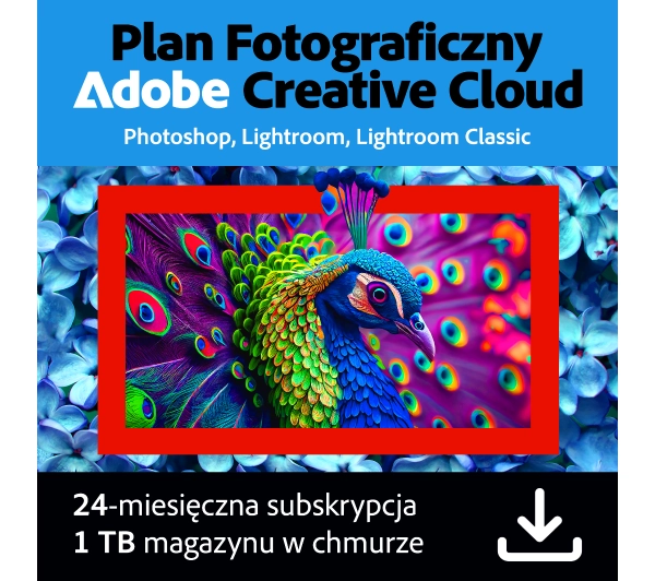 Adobe Creative Cloud Photography Plan 2 Lata Kod aktywacyjny