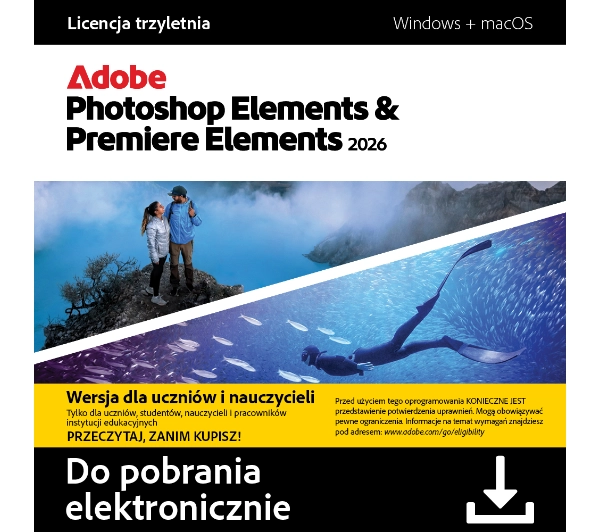 Adobe PHSP & PREM Elements 2026 STE Kod aktywacyjny