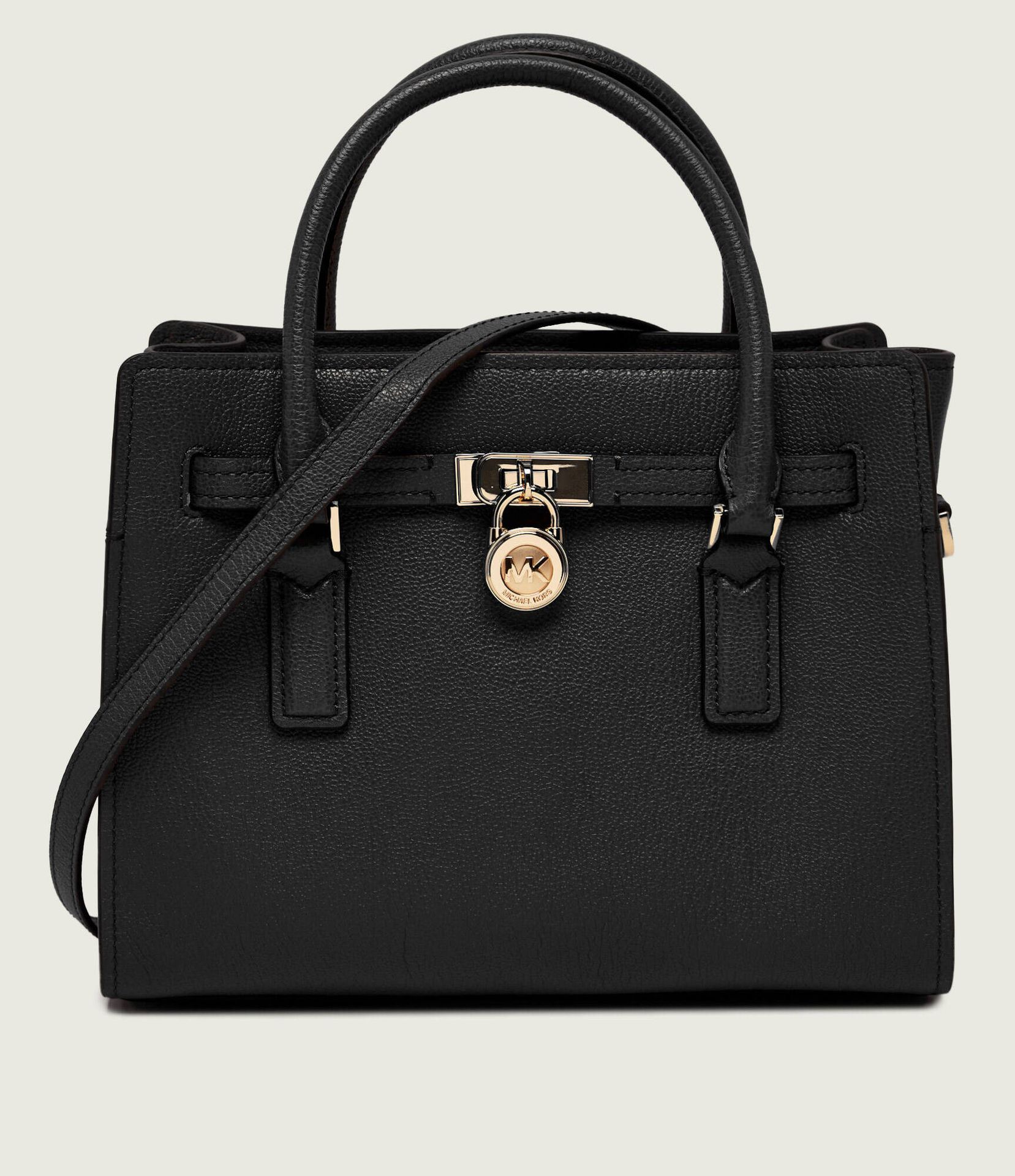 Michael Kors Skórzany kuferek Hamilton Moderne