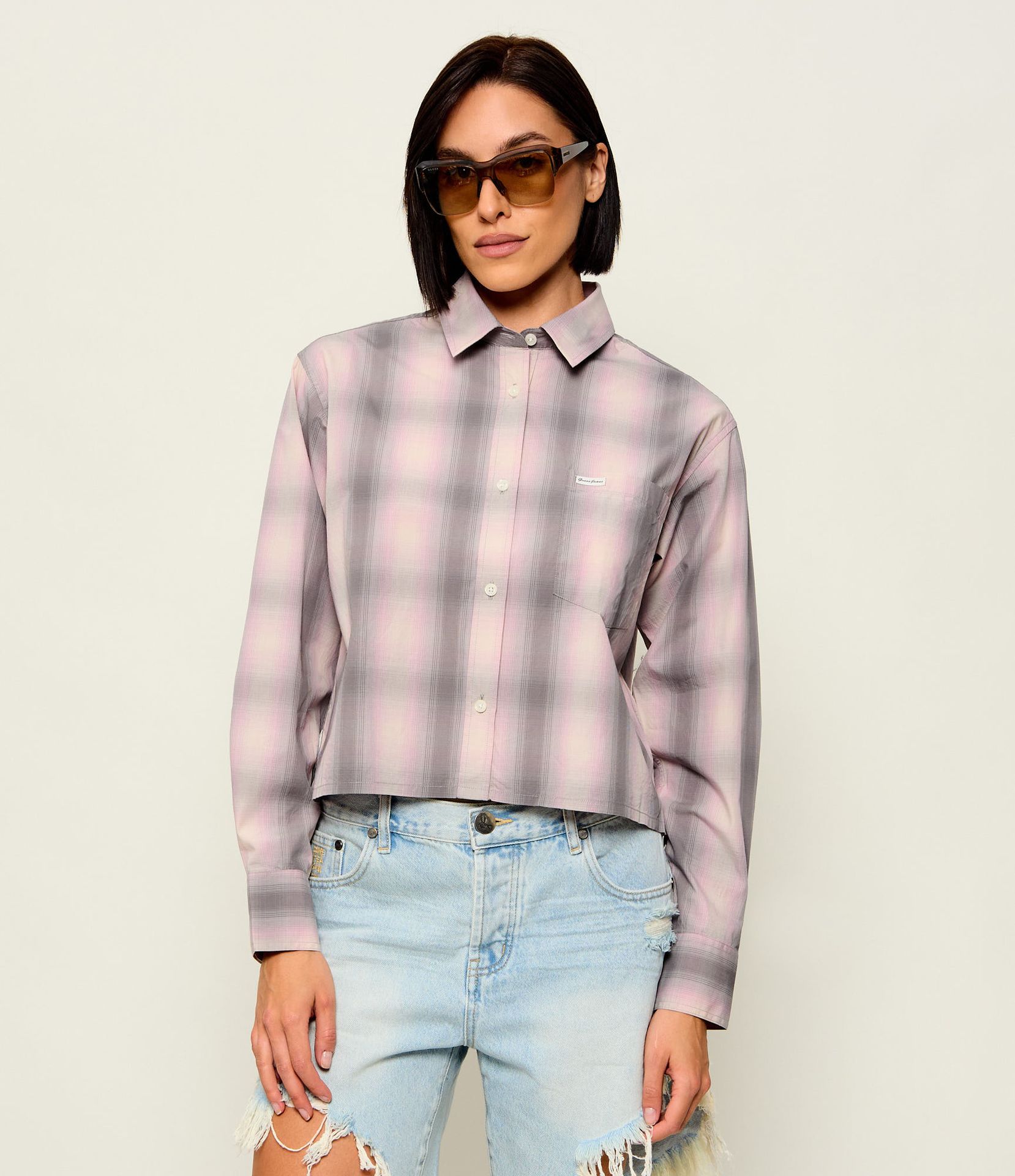 Guess Jeans Koszula Cropped Fit