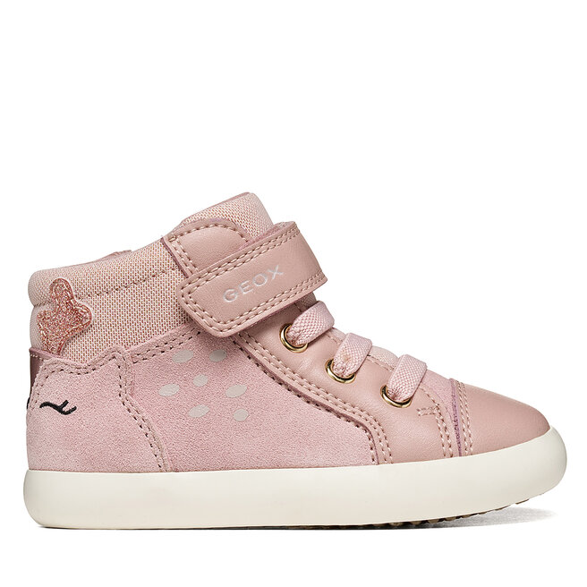 Sneakersy Geox B Gisli Girl B661MA 022BC C8014 M Różowy