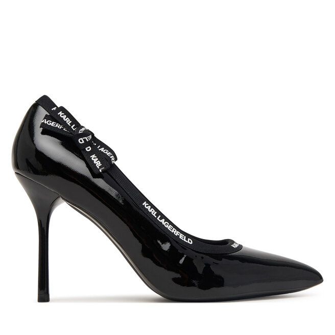 Szpilki KARL LAGERFELD KL30908R Czarny