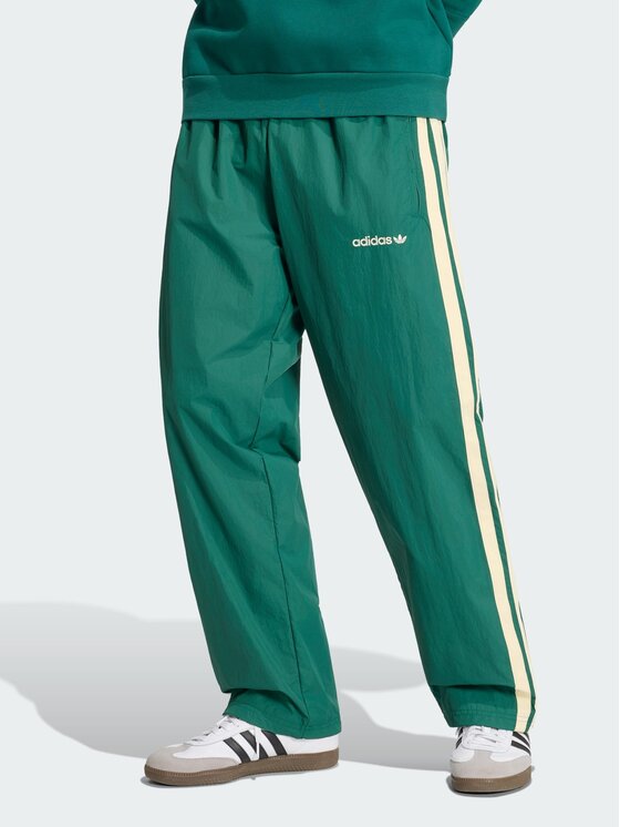 adidas Spodnie dresowe 164818 Zielony Loose Fit