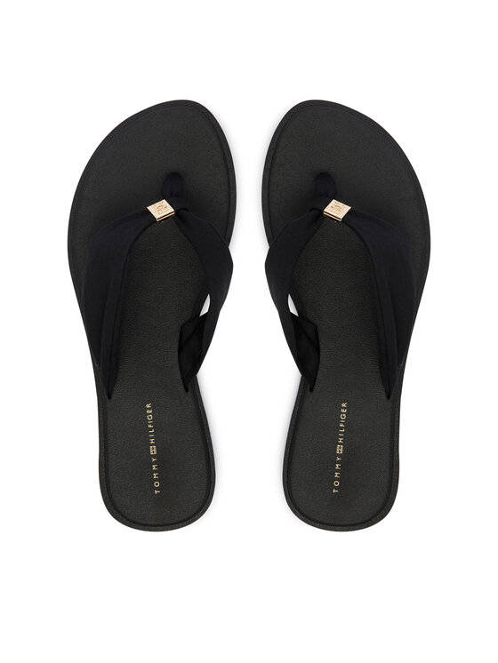 Tommy Hilfiger Japonki Scandi Soft Summer Sandal FW0FW09421 Czarny