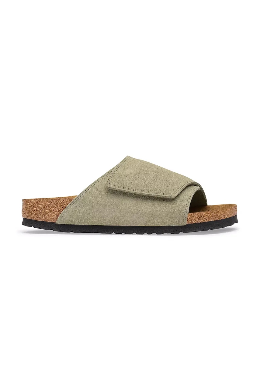 Birkenstock Solana LEVE klapki męskie zamszowe
