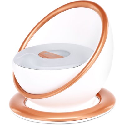 Nocnik SUN BABY Glamour B13.009.0.1 Biało-złoty