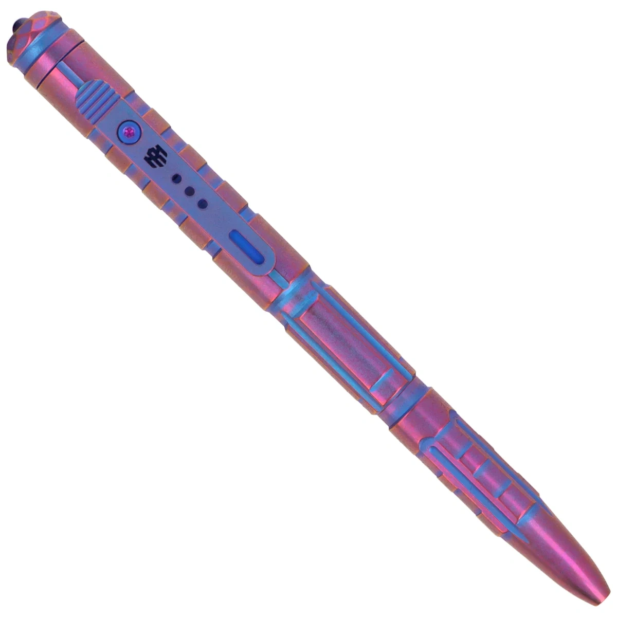 Długopis taktyczny Remette RT-TP1D Milled Purple Anodizing Titanium