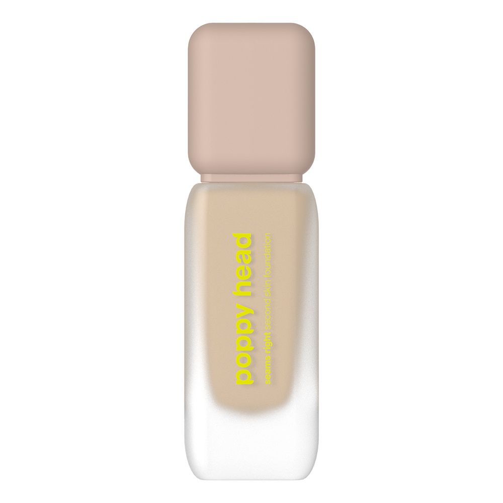 Seams Right długotrwały kryjący podkład do twarzy o satynowym wykończeniu 04 Seams Sand 38g